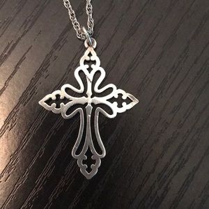 James Avery retired cross necklace
